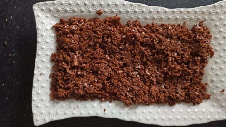 Recette croustillant pralin&eacute; chocolat thermomix