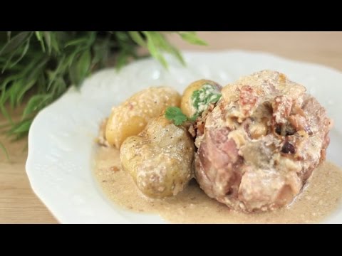 Roti de porc &agrave; la paysanne