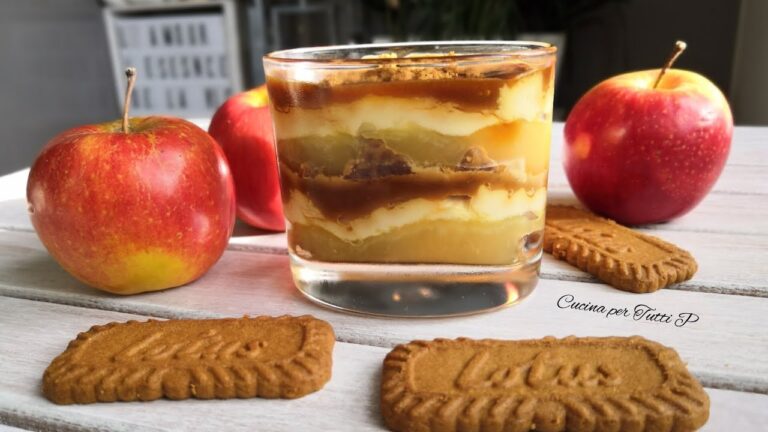 Tiramisu pommes caramel beurre salé spéculoos