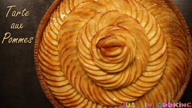 Tarte aux pommes sans pate ww
