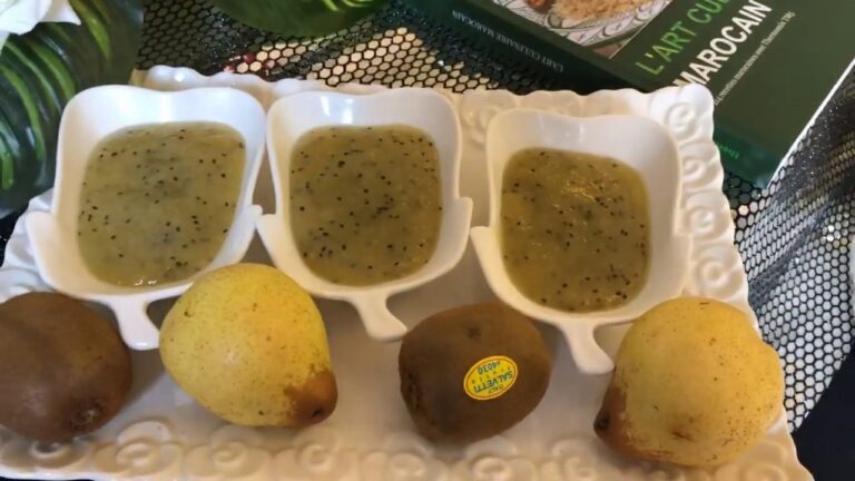Confiture de kiwi au thermomix