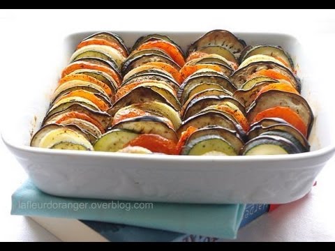 Quelle entr&eacute;e avec un tian de l&eacute;gumes