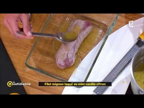 Filet mignon sauce soja miel citron