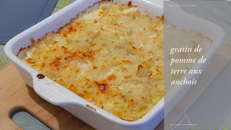 Recette anchois pomme de terre