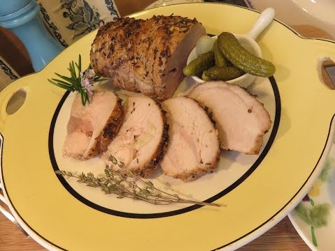 Avec quoi peut on accompagner un rôti de porc