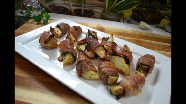 Brochette pomme de terre bacon