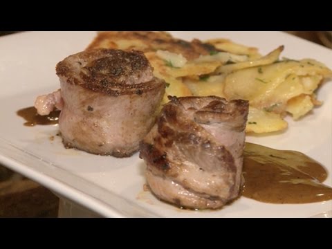 Aiguillettes de canard sauce foie gras