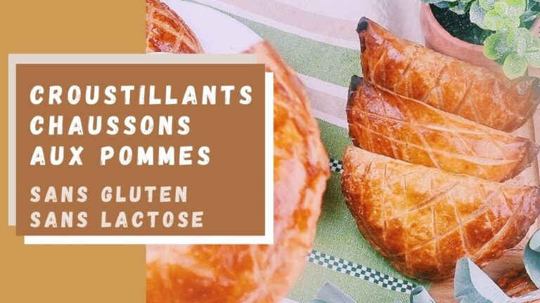 Chausson aux pommes sans gluten