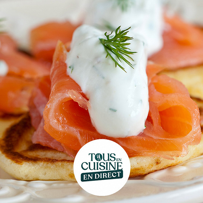 Blinis de pommes de terre