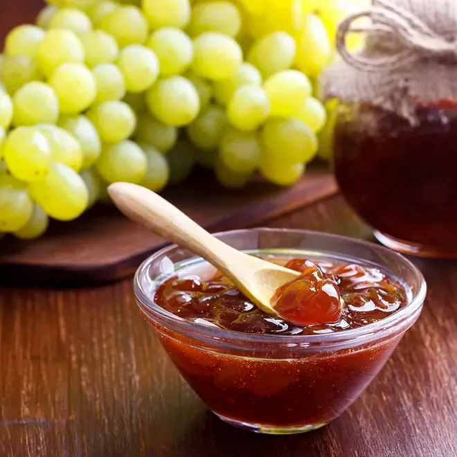 Confiture de raisin blanc thermomix