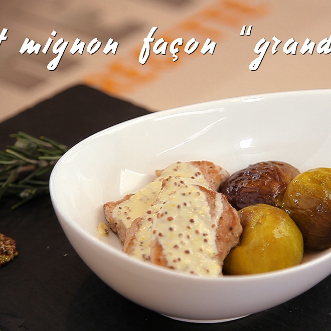 Filet mignon facon grand mere