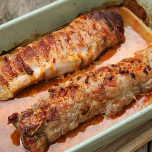 Filet mignon farci au chorizo