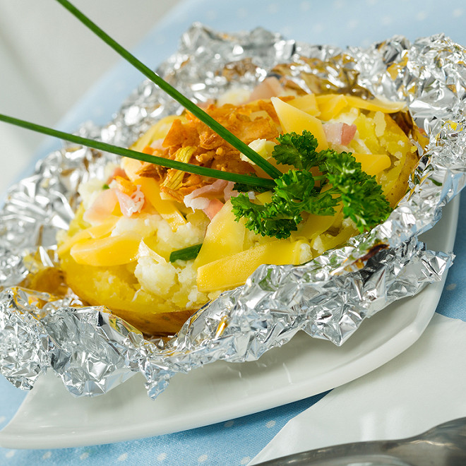 Pomme de terre macaire four