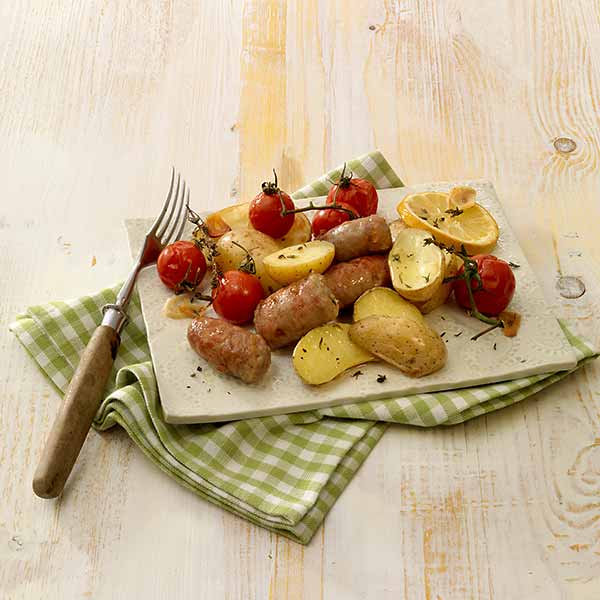 Pommes de terre au four &agrave; la sicilienne