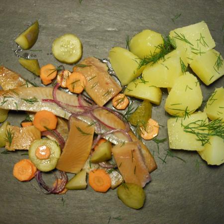 Recette hareng pomme de terre carotte