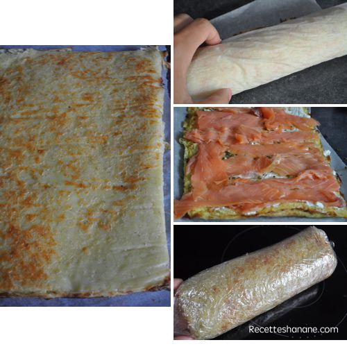 Roul&eacute; pomme de terre saumon